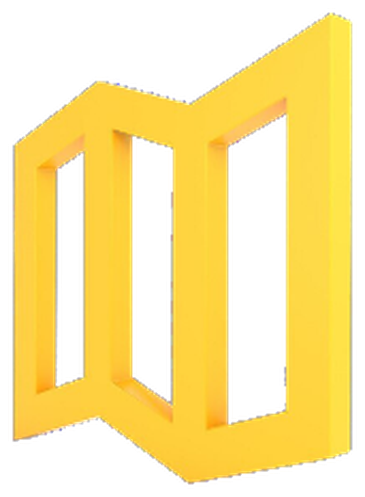 Logotipo DecorVidros, esquadrias de alumínio em Joinville